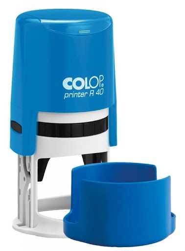 Оснастка для круглой печати Colop R40 синяя