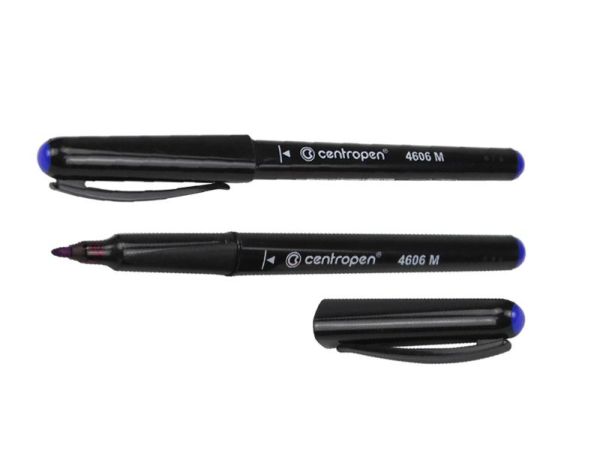 Маркер для CD-Pen Centropen 4606/03 1мм синий 10/360шт/уп