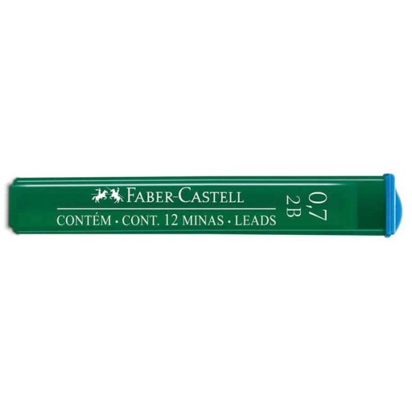 Стержень для карандаша 0,7мм 2B Faber 9127 12шт/уп