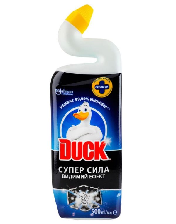 Чистящее средство для унитаза Duck Активный 900мл 12шт/уп