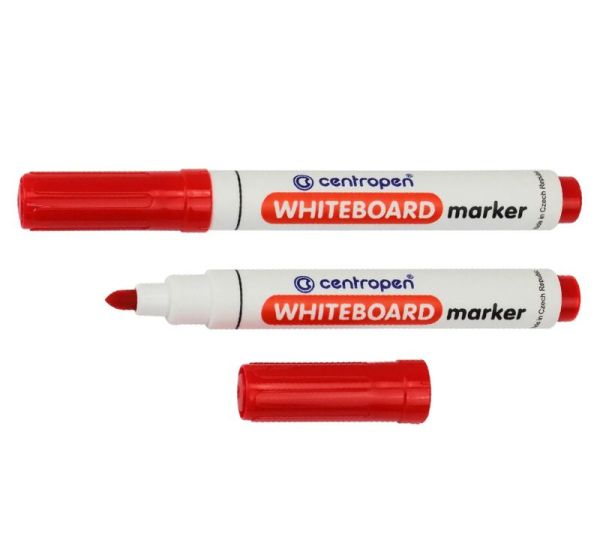 Маркер для доски Centropen 8559/02 красный 2,5мм 10/1000шт/уп