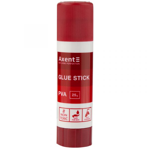 Клей-олівець 25г PVA Axent 7103-a 12/432шт/уп