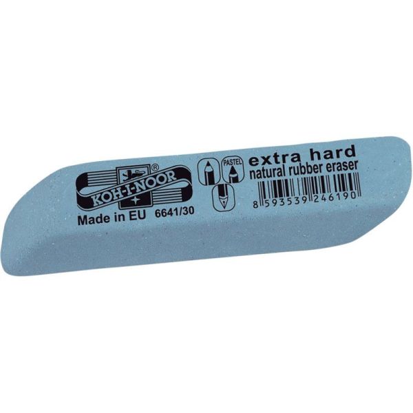 Ластик для олівця і чорнил Koh-i-Noor 6641/30 Extra hard 30шт/уп