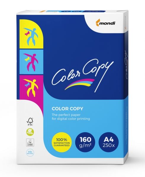 Бумага  Color Copy 160 г/м  А4 250л   (Mondi, Austria)