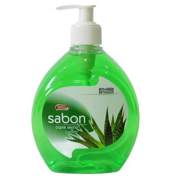 Мыло жидкое 0,5л Sabon с дозатором 24шт/уп