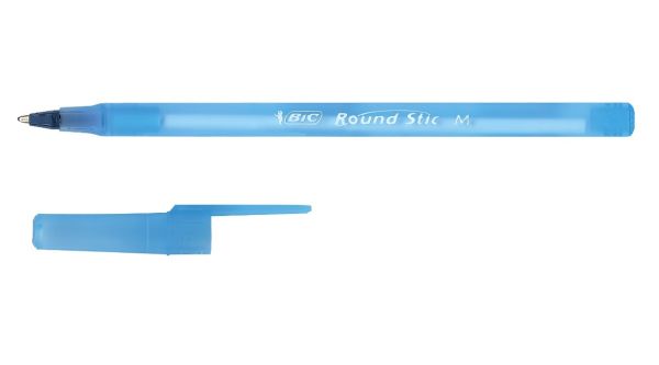 Ручка кулькова BIC Раунд Стик синя 921403 60шт/уп