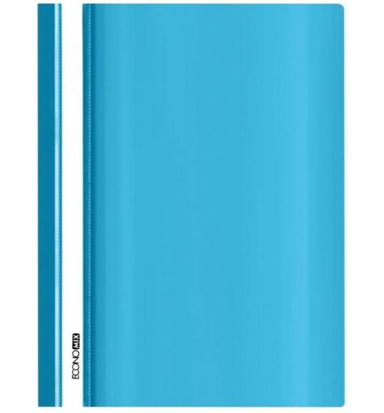 Скоросшиватель пластиковый А4 Economix E31511-11 голубой 10/300шт/уп