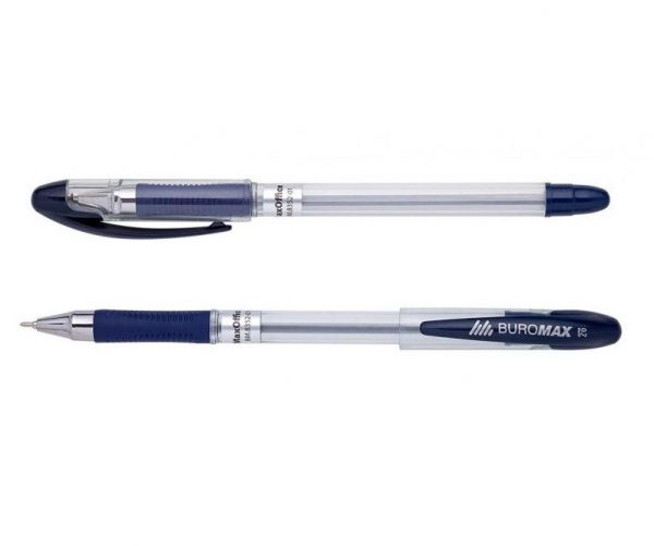 Ручка масляна Buromax MaxOffice BM.8352-01 синя 50/1000шт/уп