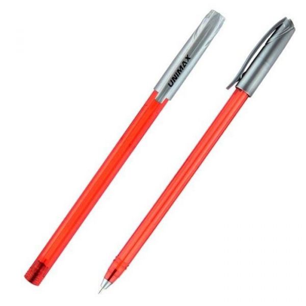 Ручка шариковая Unimax Style G7 103-06 красная 12/120шт/уп 36585