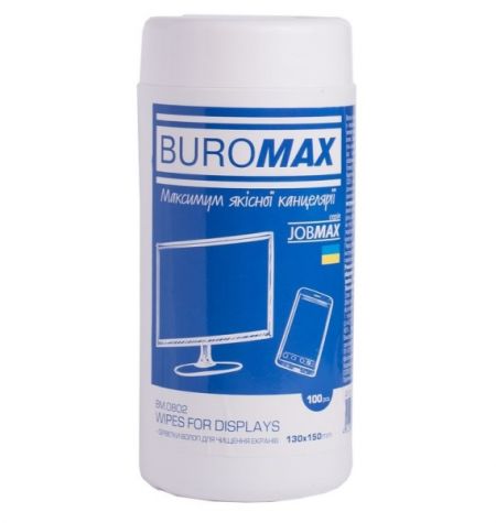 Салфетки Jobmax Box TFT/PDA/LCD  100шт BM.0802 12шт/уп