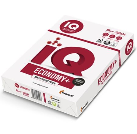 Бумага  А3 500л  IQ ECONOMY+  (Mondi)  80 г/м.кв.