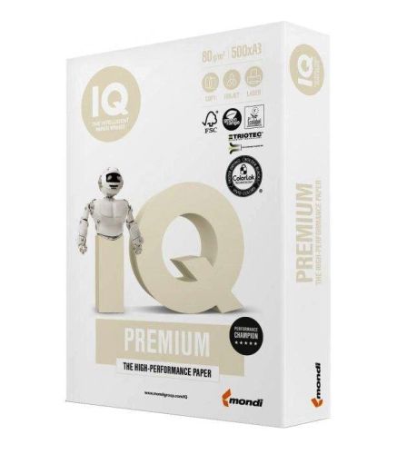 Бумага  А3 500л  IQ PREMIUM  (Mondi)  80 г/м.кв.