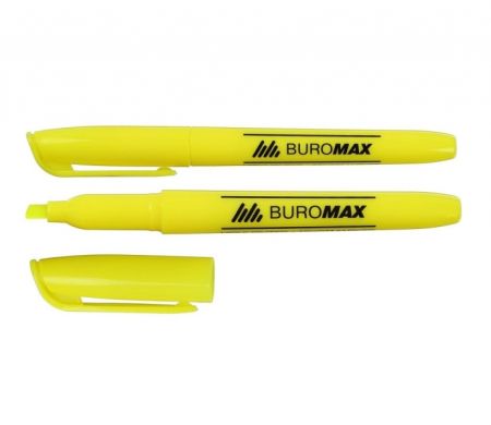 Маркер текстовый BM.8903-08 желтый 12шт/уп
