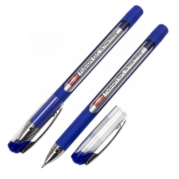 Ручка шариковая Unimax Top Tek Fusion 10 000 синяя 12/120шт/уп 42796