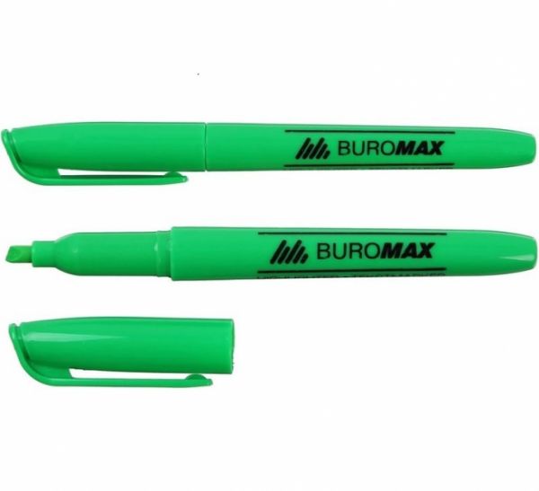 Маркер текстовий BM.8903-04 зелений 12шт/уп