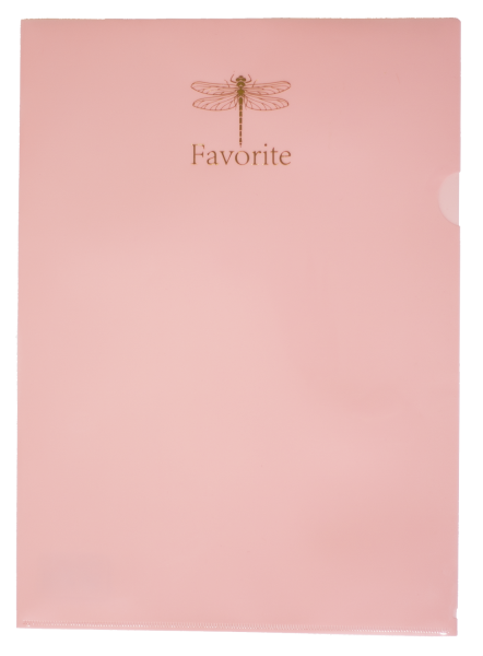 Папка-уголок А4 BM.3855-10 Pastel розовый 12/300шт/уп