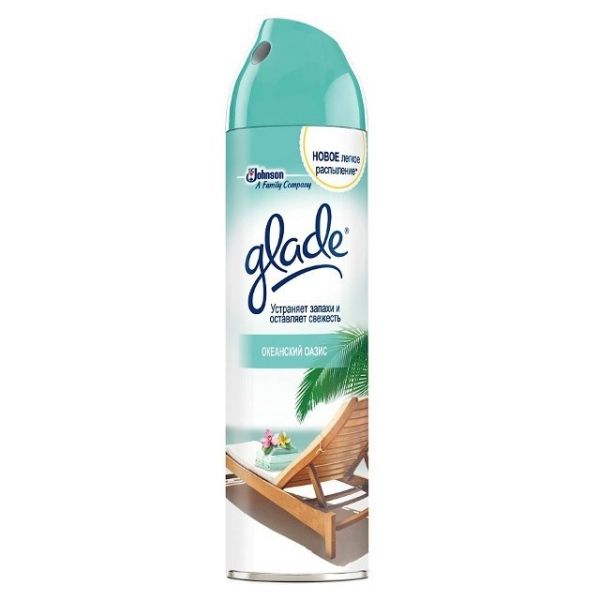 Освежитель воздуха 300мл Glade Океанский оазис 12шт/уп