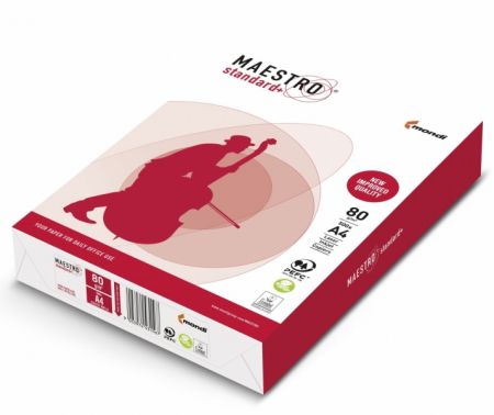 Бумага  А4 500л  MAESTRO® Standard +  (Mondi)  80 г/м.кв.