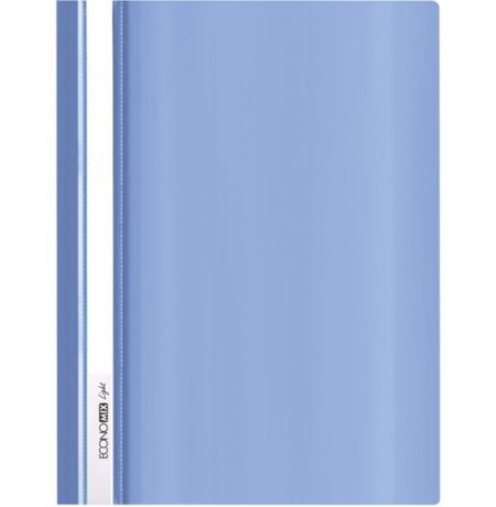 Скоросшиватель пластиковый А4 Economix Light 38503-02 синий 10/300шт/уп