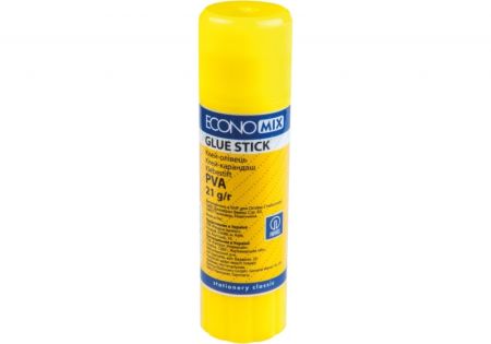 Клей-карандаш 21г PVA Economix E41204 24/432шт/уп