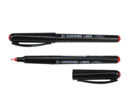Маркер для CD-Pen Centropen 4616/02 0,6мм красный 10/360шт/уп