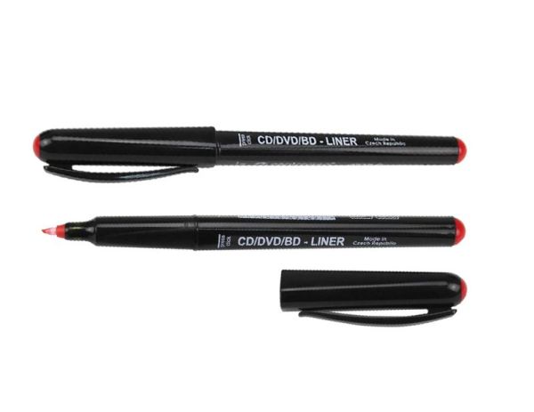 Маркер для CD-Pen Centropen 4616/02 0,6мм красный 10/360шт/уп