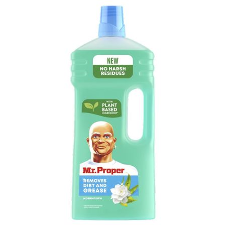 Миючий засіб для прибирання Mr. Proper  Ранкова роса 1,5л рідкий 9шт/уп