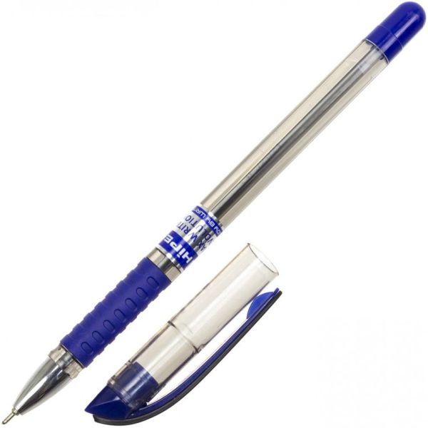 Ручка масляна Hiper Max Writer Evolution HO-335-ES синя 10шт/уп