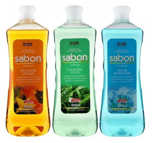 Шампунь-кондиционер Sabon 1000 мл 16шт/ящ