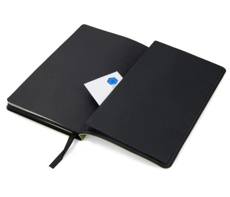 Книга записна Partner Soft 125*195мм 96 арк. клітинка на гумці Axent 8206-15-a сіра