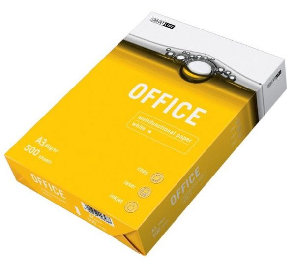 Бумага  А3 500л  SMARTLINE Office  (Mondi)  80 г/м.кв.