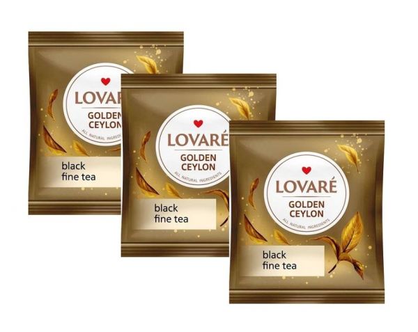 Чай черный Lovare Ceylon tea 50пак х 2г