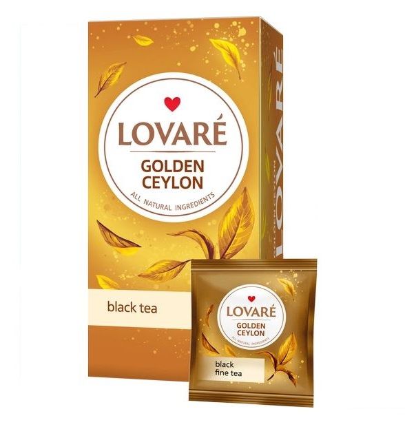 Чай черный Lovare Ceylon tea 24пак х 2г