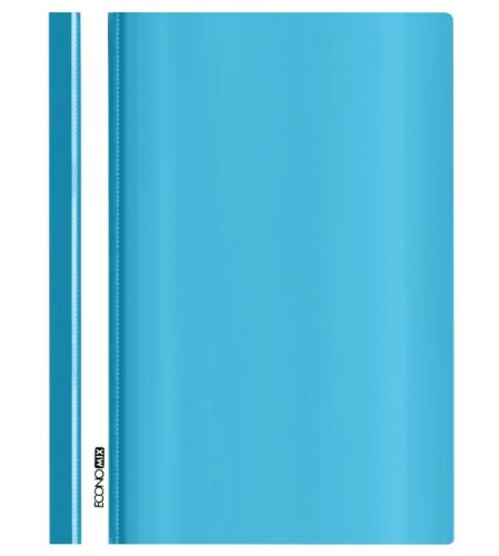 Скоросшиватель пластиковый А4 Economix E31511-21 бирюзовый 10/300шт/уп