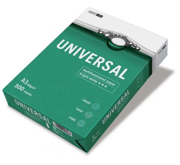 Бумага  А3 500л  SMARTLINE Universal  (Mondi)  80 г/м.кв.