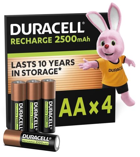 Аккумулятор R-06 1х4 2500mAh DURACELL