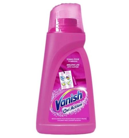 Плямовивідник Vanish Pink Oxi Action кольоровий 1л