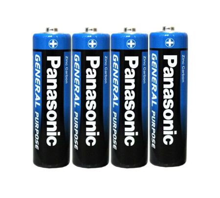 Батарейка R-06 1х4шт PANASONIC General Purpose shrink AA 4/48шт/уп