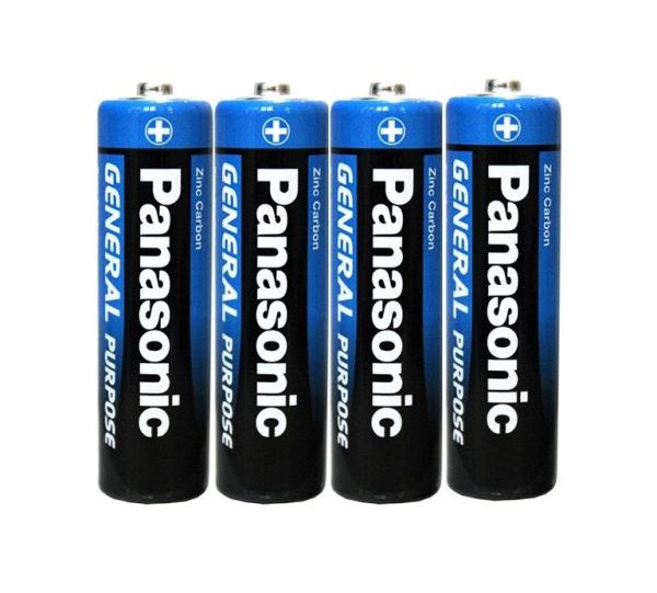 Елемент живлення R-06 1х4шт PANASONIC General Purpose shrink AA 4/48шт/пак