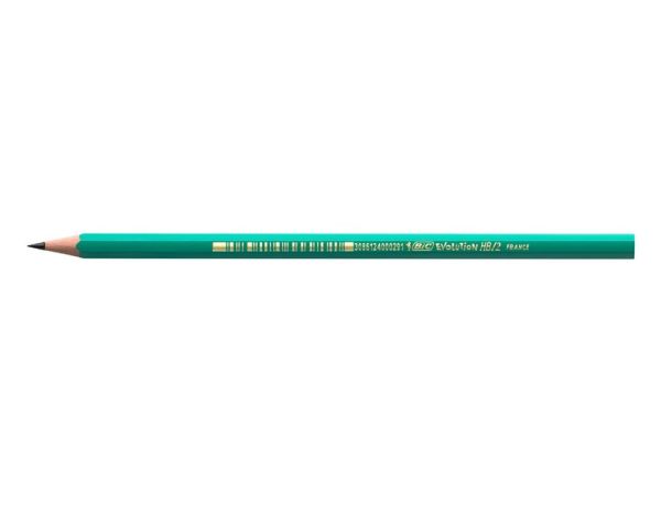 Олівець графітний  НВ BIC Evolution 650HB корпус зелений 12/144шт/уп. bc8803112