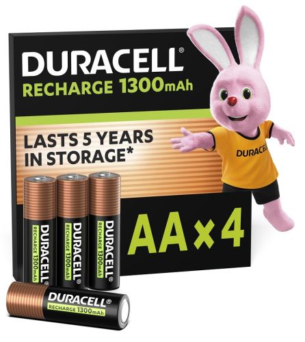 Аккумулятор R-06 1х4 1300mAh DURACELL