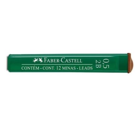 Стержень для карандаша 0,5мм 2B Faber 9125 12шт/уп