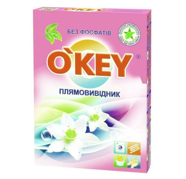 Пятновыводитель 500г O'KEY 10шт/ящ