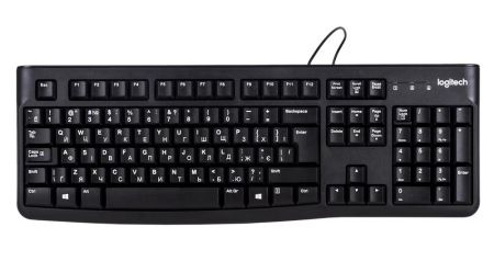 Клавиатура LOGITECH Keyboard K120 EOM черная