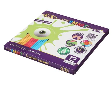 Пластилин 12цветов 240гр KIDS Line ZiBi.6224 24/шт/уп