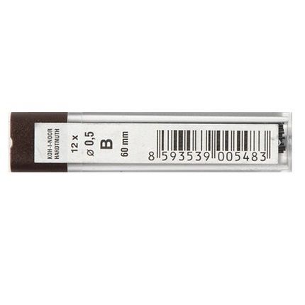Стержень для карандаша 0,5мм B K-I-N 4152 12шт/уп