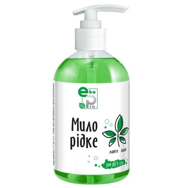 【RAFLUM】BOTH SIDES LOGO ECO POT MILO Мило рідке 0,5л EcoPro з гліцерином 24шт/ящ купити в Києві