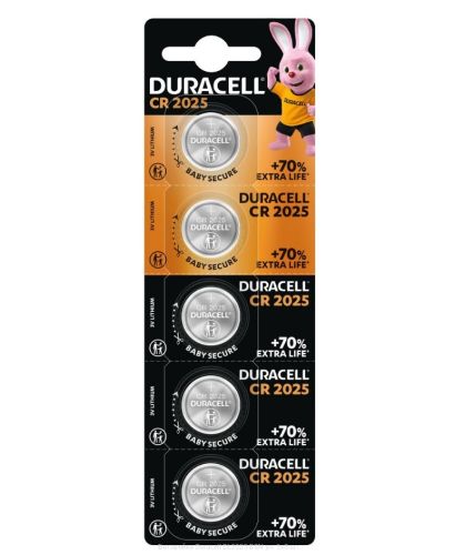 Елемент живлення DL2025 DURACELL  1х5шт 100шт/уп