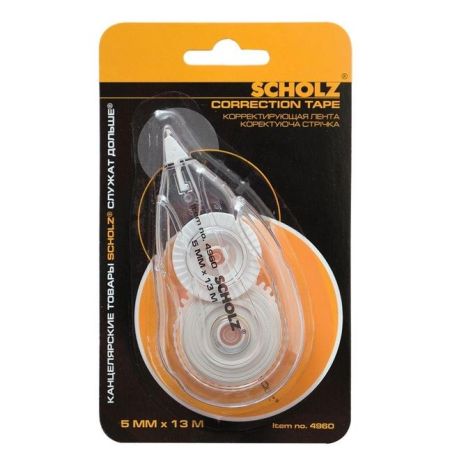 Корректор ленточный 5мм х 13м SCHOLZ 4960 24/576шт/уп