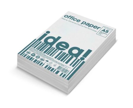 Бумага А5 500л  idea!  (Ukraine)  80 г/м.кв. 10 пач/ящ.